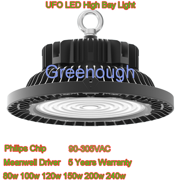 PROJECTEUR LED 100W -130lm/W-DRIVER MEANWELL-LED PHILIPS-5000K°